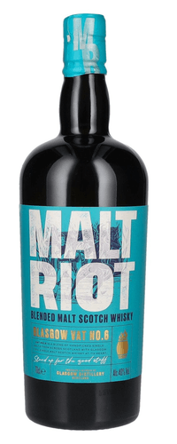 glassgow MALT RIOT Blended Malt Scotch Whisky 40% Vol. 0,7l