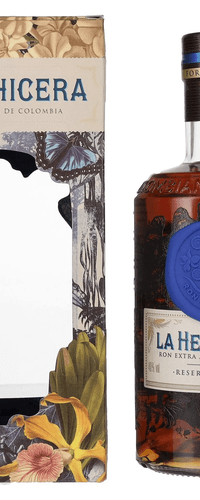 La Hechicera Ron Extra Anejo de Colombia RESERVA FAMILIAR 40% Vol. 0,7l in Giftbox