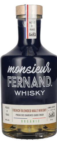 Monsieur Fernand French Blended Malt Whisky Pineau des Charentes Casks Finish 43% Vol. 0,7l