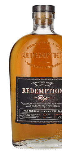 Redemption Rye Pre-Prohibition Rye Revival 46% Vol. 0,7l