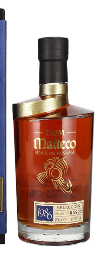 Ron Malteco SELECCION 1986 40% Vol. 0,7l in wooden box