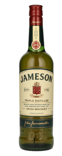 Jameson Triple Distilled Irish Whiskey 40% Vol. 0,7l