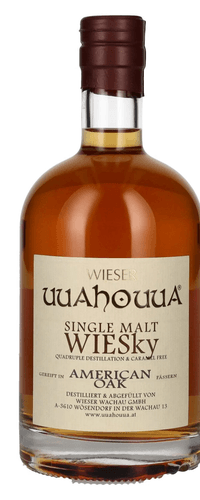 Wieser Single Malt WIESky American Oak Whisky 40% Vol. 0,5l