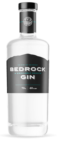 Bedrock Gin 70cl + Free Gin Glass!