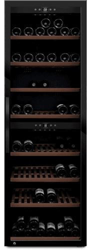 mQuvée - Wine Expert 180 Freestanding Wine Cooler - Black