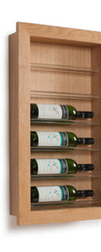 Picture Display Wine Rack, 6 Bottle