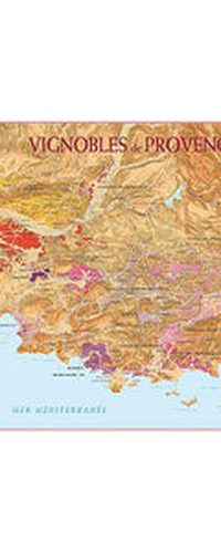 Vineyards of Provence Map