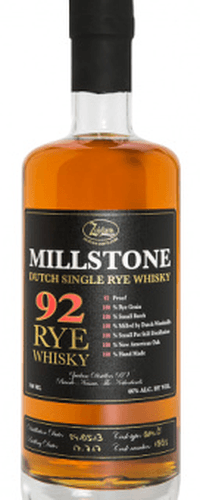 Millstone 92 Rye Black Label 0,70 ltr 50%