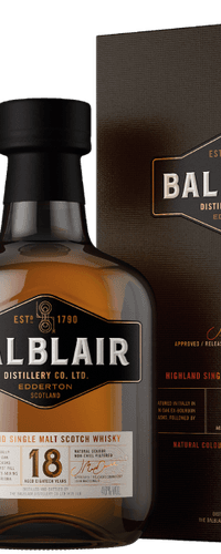 Balblair 18 Year Old 0,70 ltr 46%