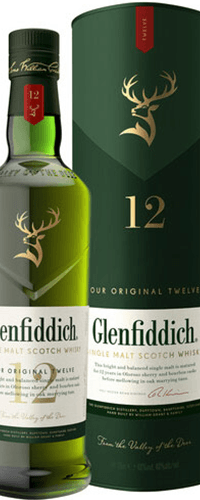 Glenfiddich 12 Years Old 0,70 ltr 40%