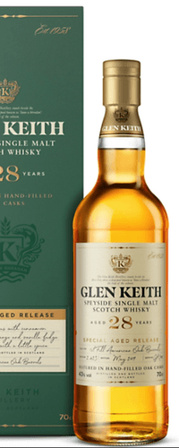 Glen Keith 28 Years Old 0,70 ltr 43%