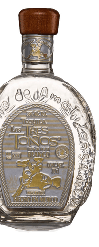 Tequila Los Tres Tonos Blanco 0,70 ltr 38%