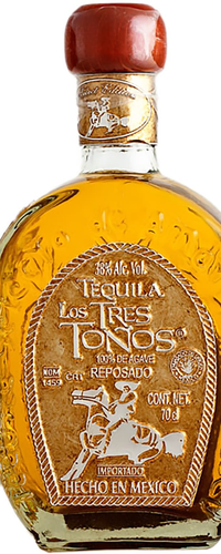 Tequila Los Tres Tonos Reposado 0,70 ltr 38%