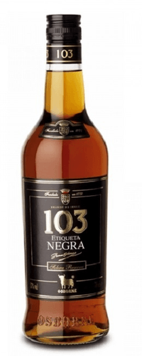 Brandy Osborne 103 Etiqueta Negra 0,70 ltr 36%