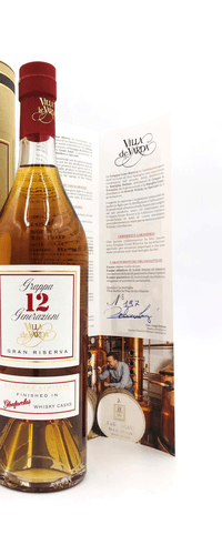 Villa De Varda Grappa 12 Generazioni Gran Riserva 0,70 ltr 42%