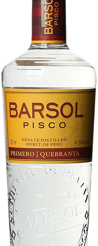 Pisco Barsol Primero Quebranta 0,70 ltr 41,3%