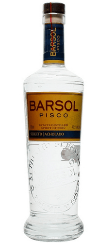 Pisco Barsol Selecto Acholado 0,70 ltr 41,3%