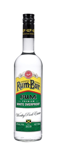 Rum Bar White Overproof 0,70 ltr 63%