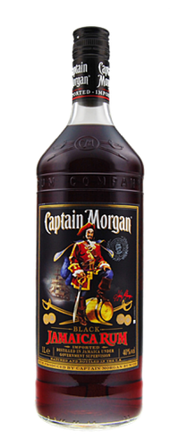 Captain Morgan Black 1,00 ltr 40%