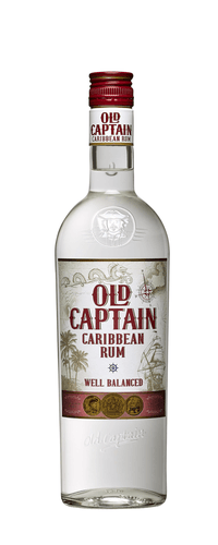Old Captain Rum Wit 0,70 ltr 37,5%