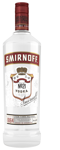 Smirnoff Red Vodka 1,00 ltr 37,5%