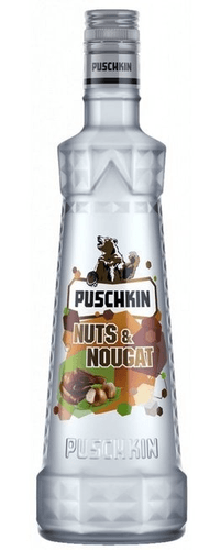 Puschkin Vodka Nuts & Nougat 0,70 ltr 17,5%
