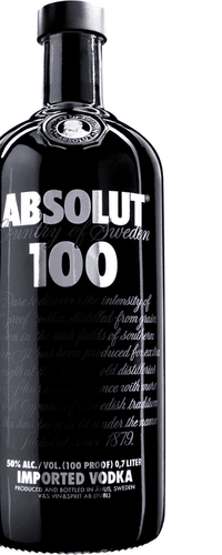 Absolut 100 0,70 ltr 50%