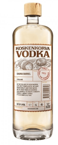 Koskenkorva Sauna Barrel Vodka 1,00 ltr 37,5%