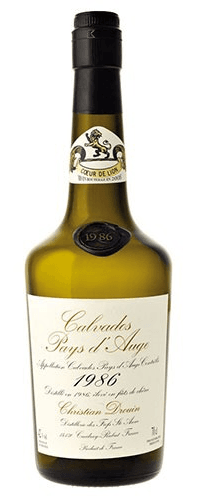 Calvados Drouin Millesime 1986 Pays d'Auge 0,70 ltr 42%