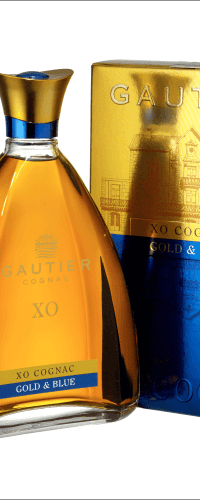 Cognac Gautier XO Gold & Blue 0,70 ltr 40%