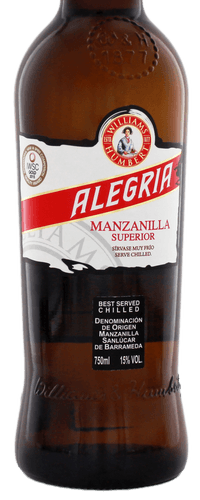 Williams & Humbert Alegria Manzanilla 0,75 ltr 15%