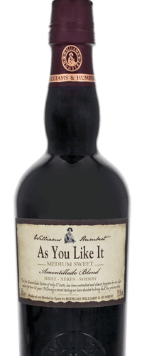 Williams & Humbert As You Like It Medium Sweet Sherry 0,50 ltr 20,5%