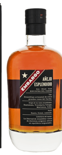 Embargo Anejo Esplendido Rum 0,70 ltr 40%