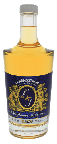 Lebensstern Elderflower Liqueur 0,70 ltr 22%