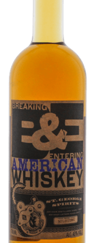 St. George Breaking & Entering American Whiskey 0,70 ltr 43%