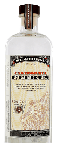 St. George California Citrus Vodka 0,75 ltr 40%