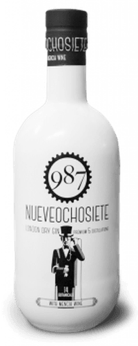 987 Nueveochosiete London Dry Gin 0,70 ltr 40%