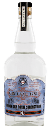 Gin Lane 1751 London Dry Royal Strength Gin 0,70 ltr 47%