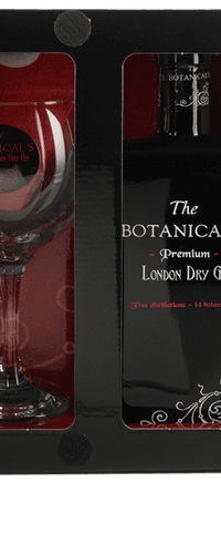 The Botanical's London Premium Dry Gin Giftpack Met Glas 0,70 ltr 42,5%