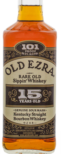 Ezra Brooks 15 Years Old Kentucky Straight Bourbon Whiskey 0,75 ltr 50,5%