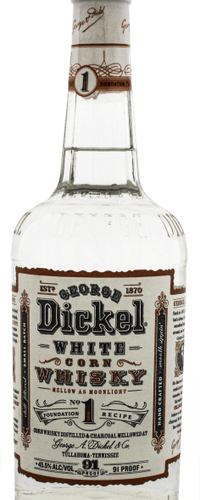 George Dickel No.1 Unaged White Corn 0,75 ltr 45,5%