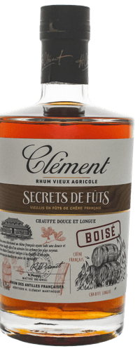 Clement Tres Vieux Rhum Agricole Secrets de Futs Boise 0,70 ltr 41,7%