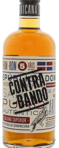 Contrabando Rhum 5 Years Old 0,70 ltr 38%