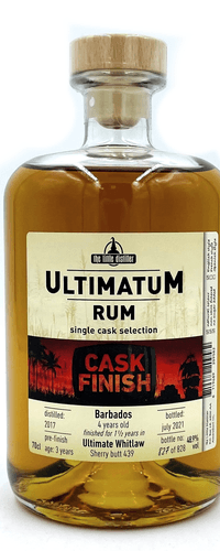 Ultimatum Rum 4 Years Old Barbados 0.70 ltr 48.9%