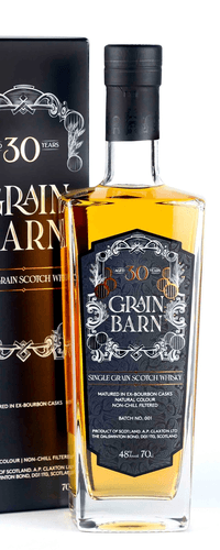 The Grain Barn 30 Years Old Claxton's 0.70 ltr 48%
