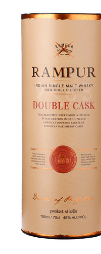 Rampur Double Cask Indian Single Malt 0.70 ltr 45%