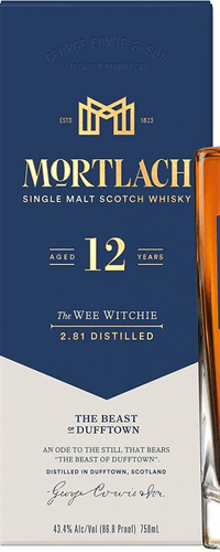 Mortlach 12 Years Old 0,70 ltr 43,4%