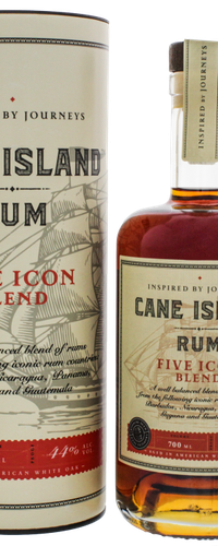 Cane Island Five Icon Blend Rum 0,70 ltr 44%