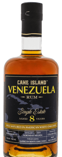 Cane Island Venezuela Single Estate Rum 8 Years Old 0,70 ltr 43%