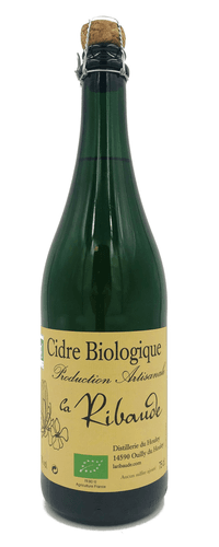 Cidre Biologique La Ribaude 0,75 ltr 3%